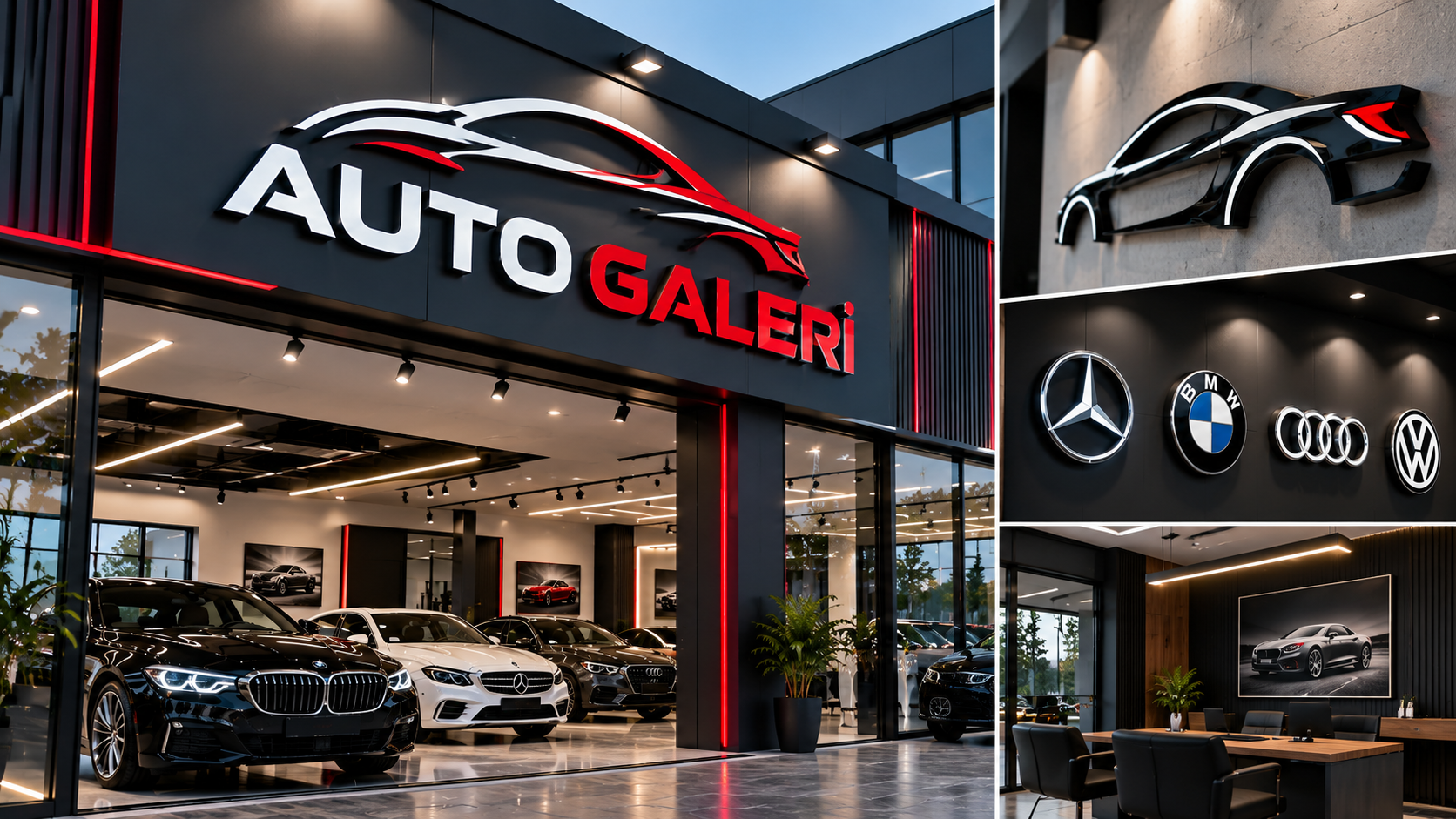 Oto Galeriler İçin Tabela ve Logo Tasarımı: Showroomunuzu Öne Çıkarın