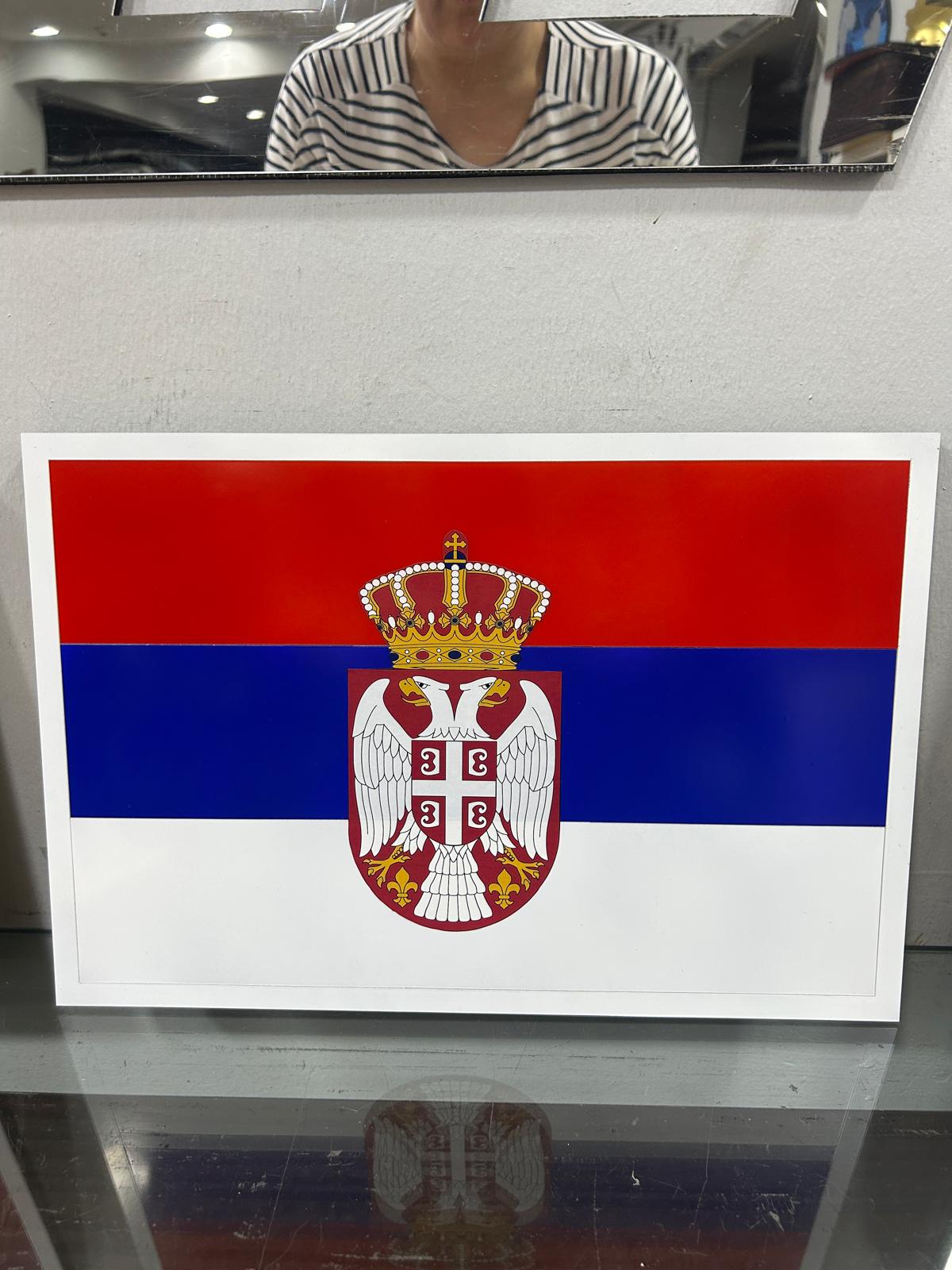 SIRBİSTAN BAYRAĞI