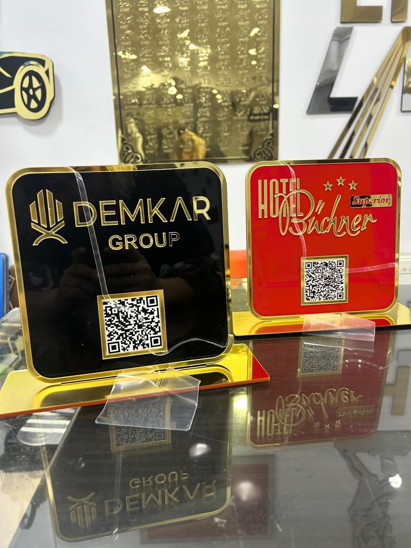 QR Kod Masa Standı