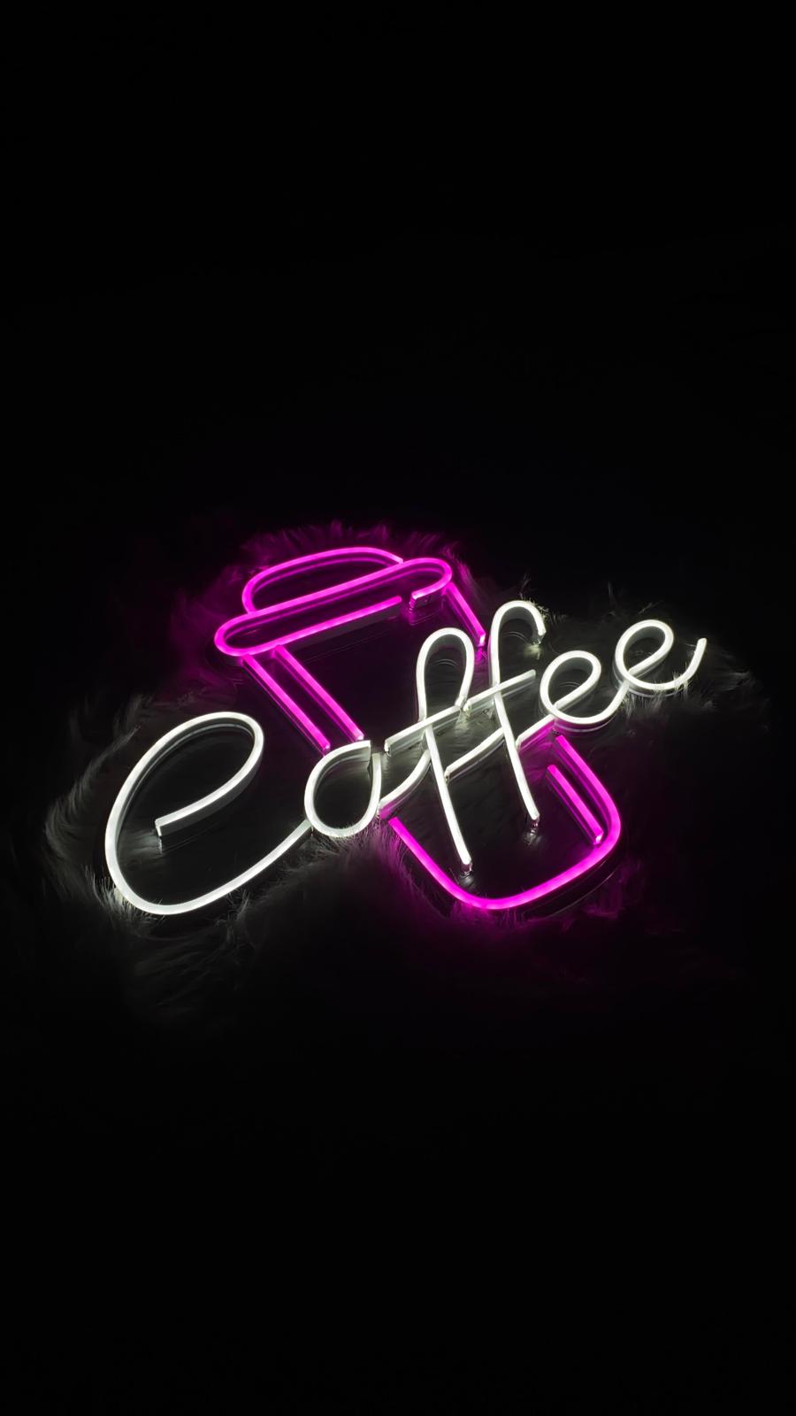 Coffee -Neon Pano
