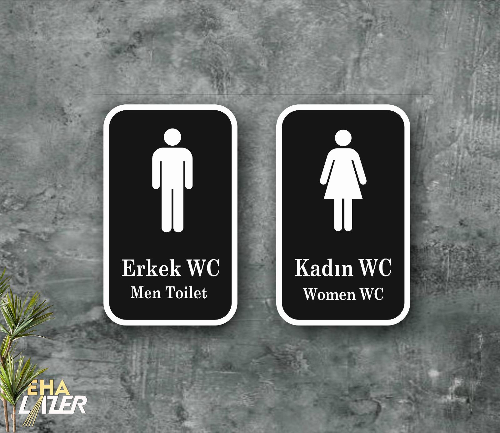 ERKEK/KADIN WC 2-Lİ PANO 3