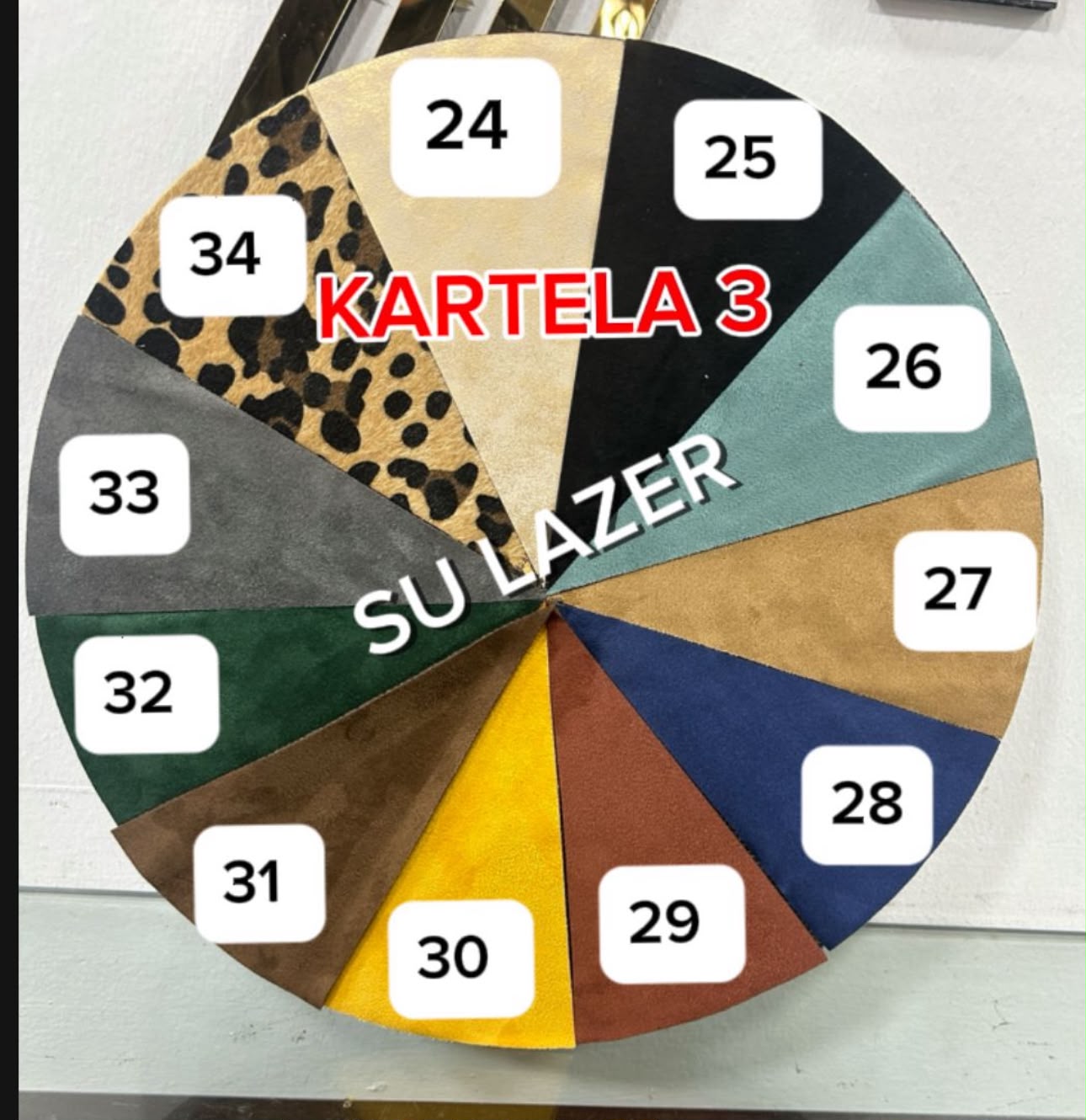 Kumaş Renk Paleti